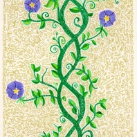 tapestry of violets